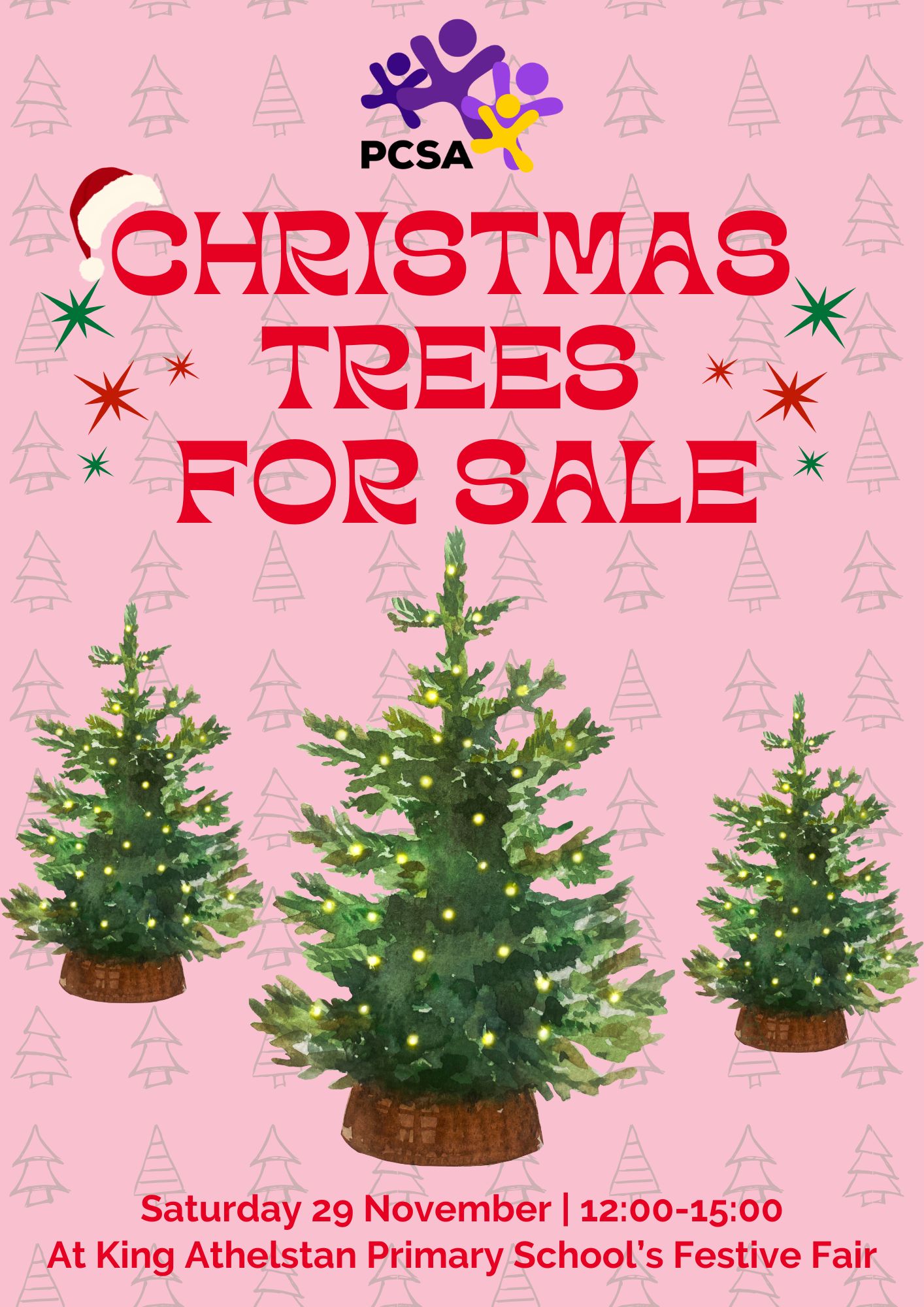 Festive Fair Christmas trees