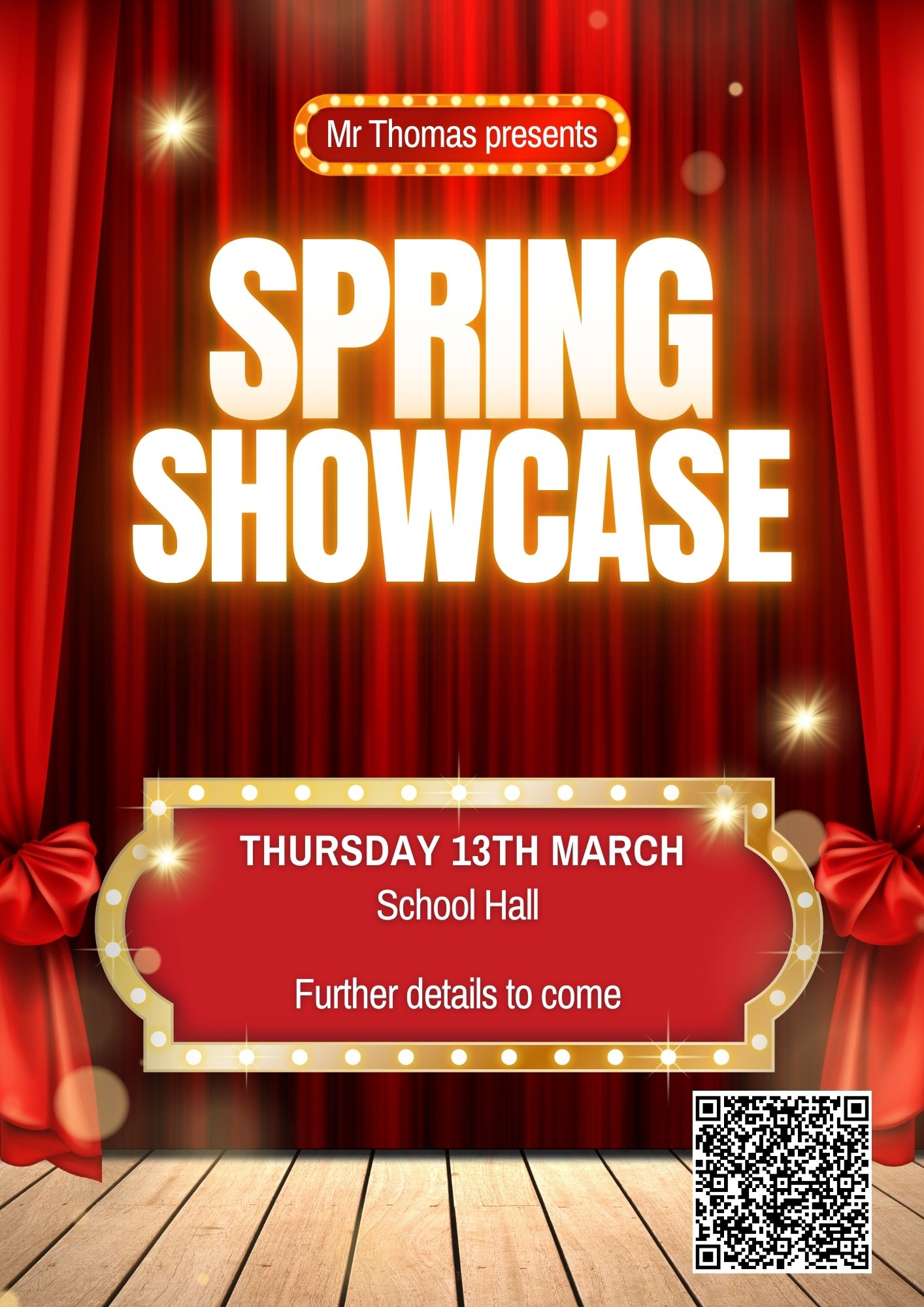 Spring Showcase Poster 