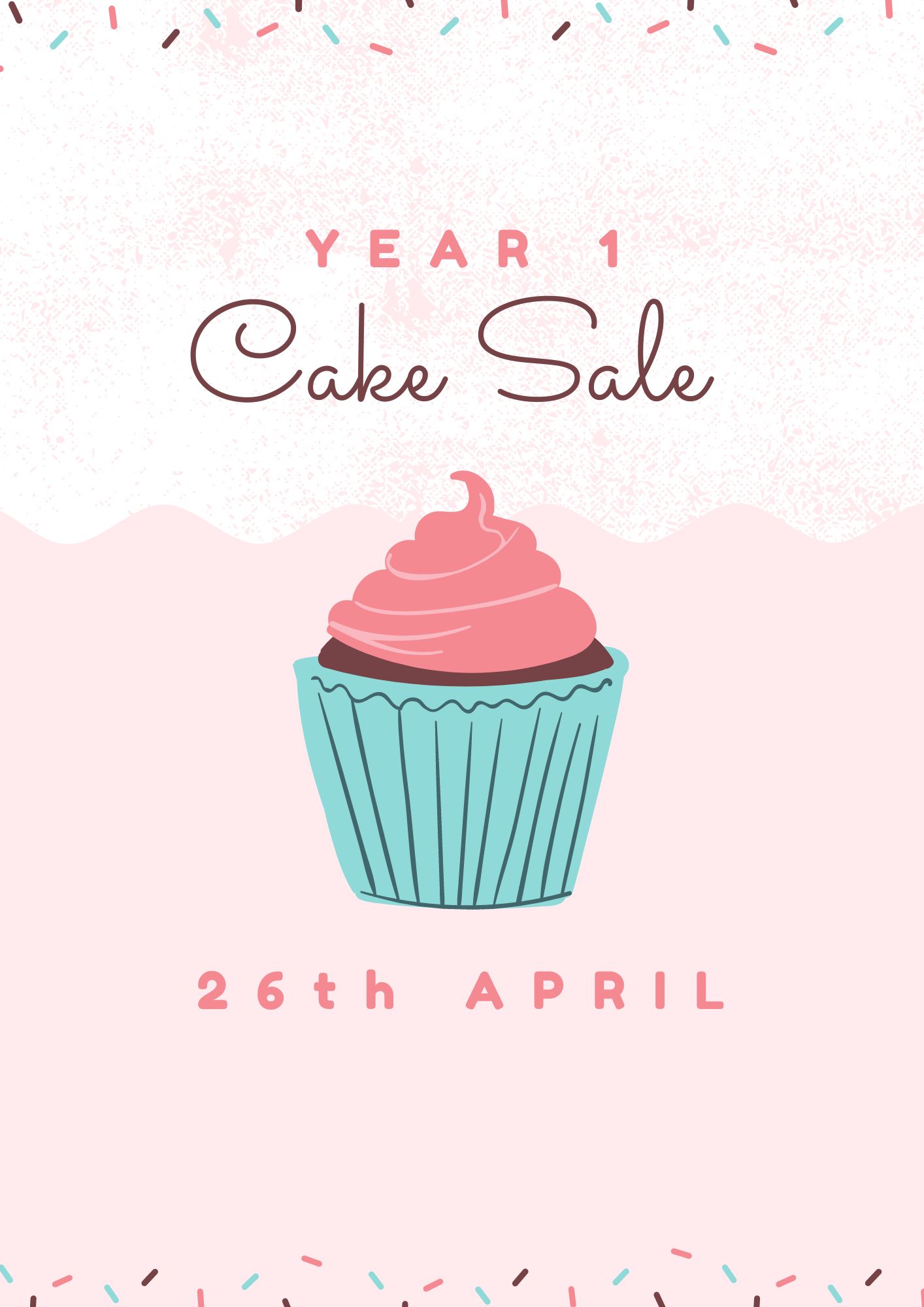 Year 1 Cake Sale2
